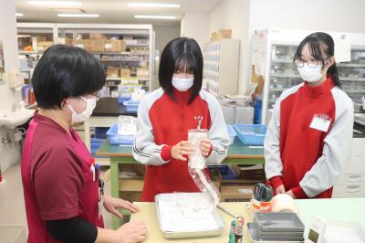 安岐中学校職場体験学習