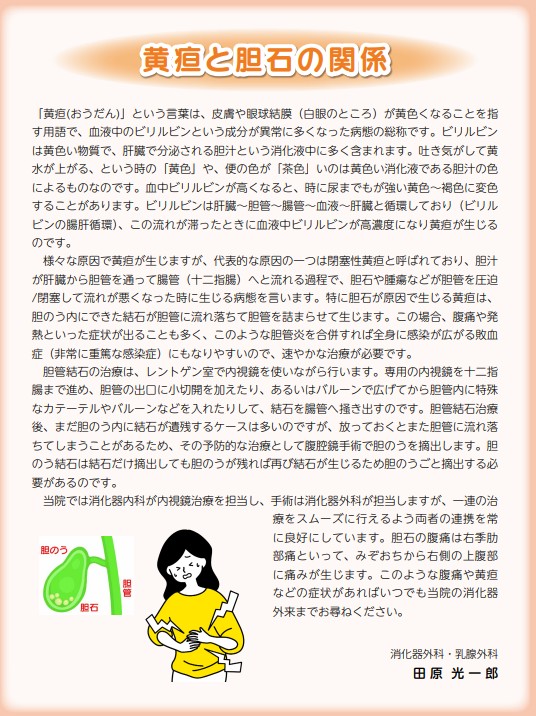 黄疸と胆石の関係